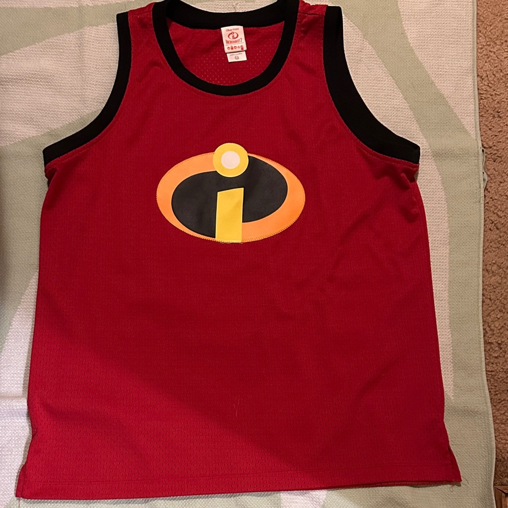 Disney Incredibles Red and Black Kids Costume Tank